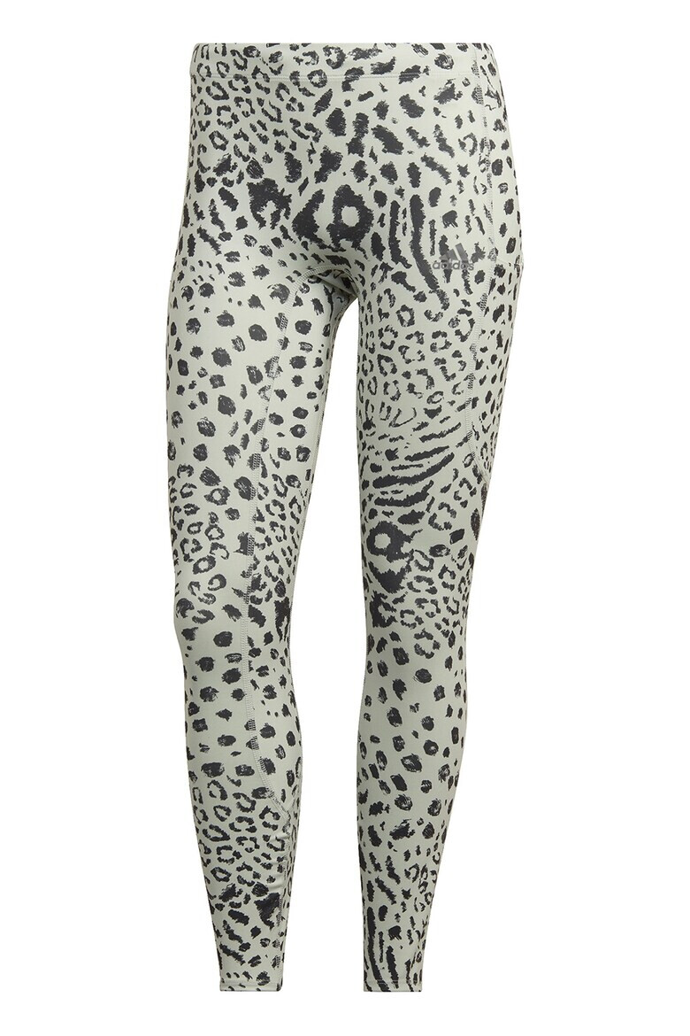 adidas Performance Colanti cu animal print pentru alergare Fast - Pled.ro