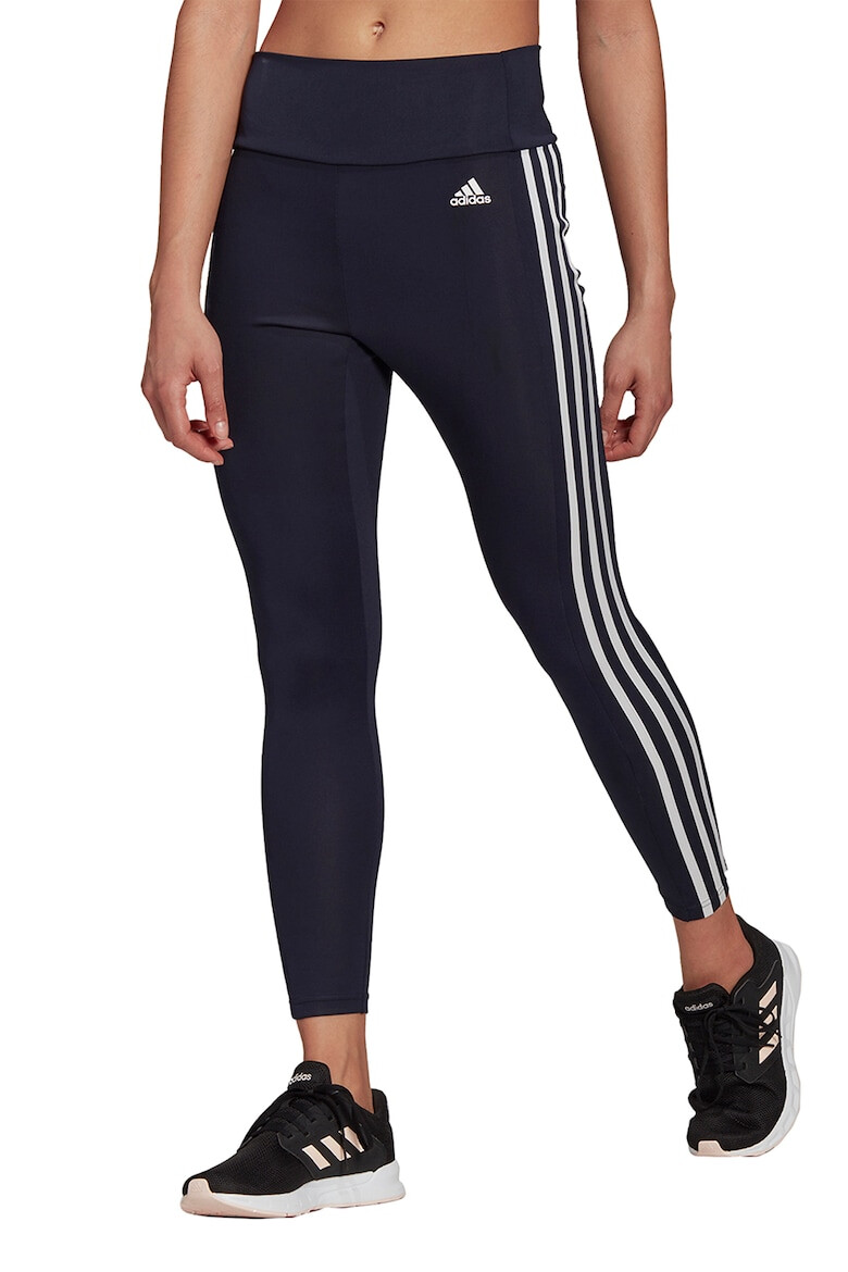 adidas Performance Colanti cu model in dungi pentru antrenament - Pled.ro