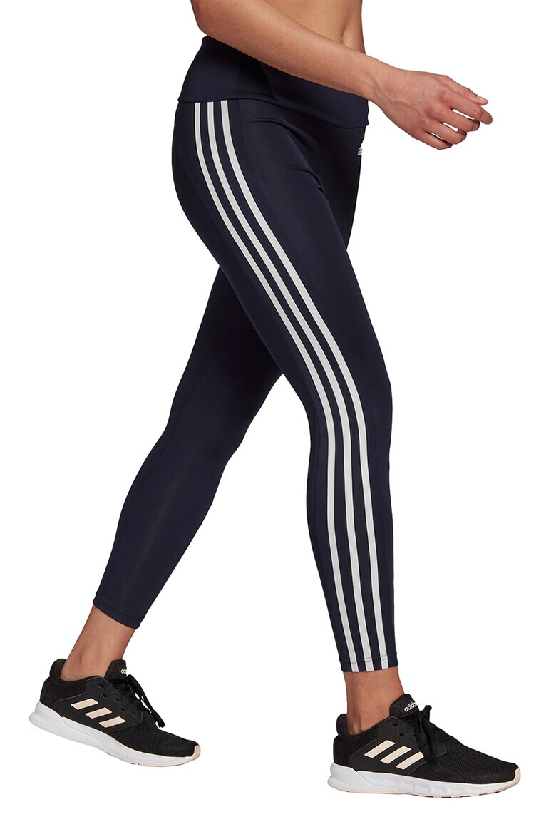 adidas Performance Colanti cu model in dungi pentru antrenament - Pled.ro