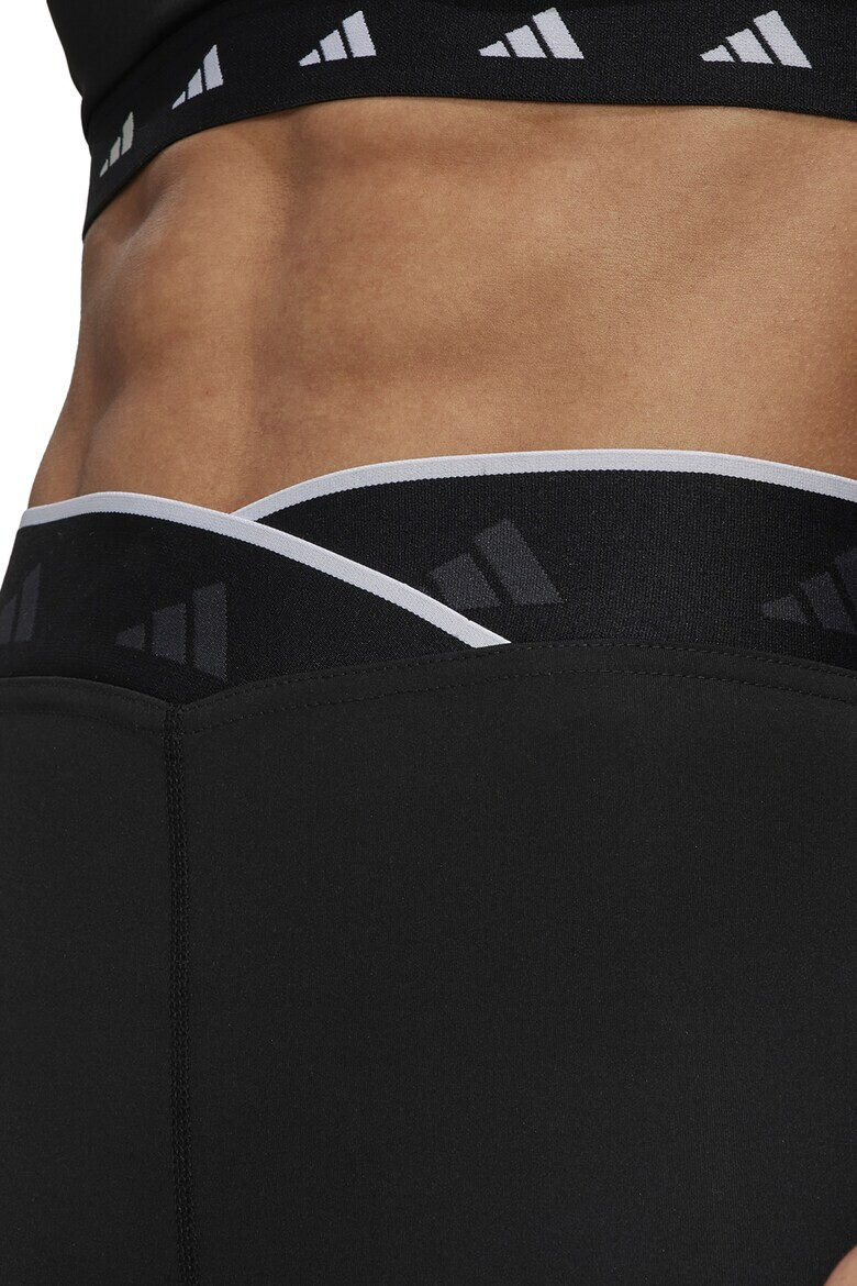 adidas Performance Colanti cu talie elastica pentru fitness Techfit - Pled.ro