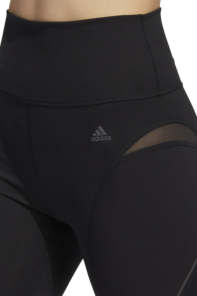 adidas Performance Colanti scurti cu imprimeu logo pentru fitness - Pled.ro