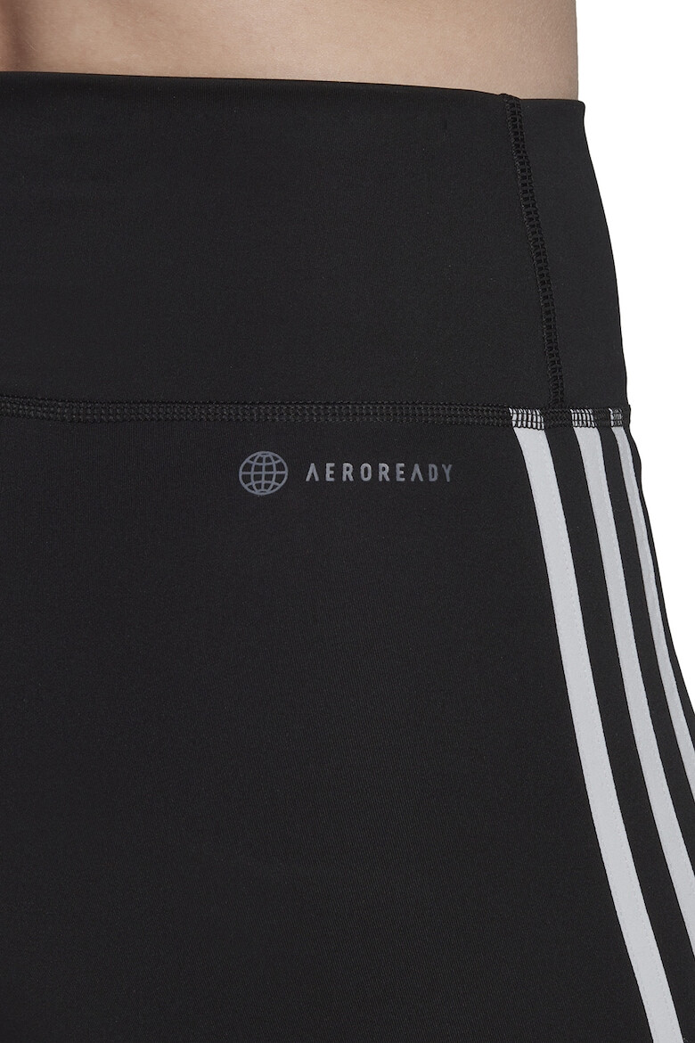 adidas Performance Colanti scurti cu talie inalta pentru antrenament Essentials 3-Stripes - Pled.ro