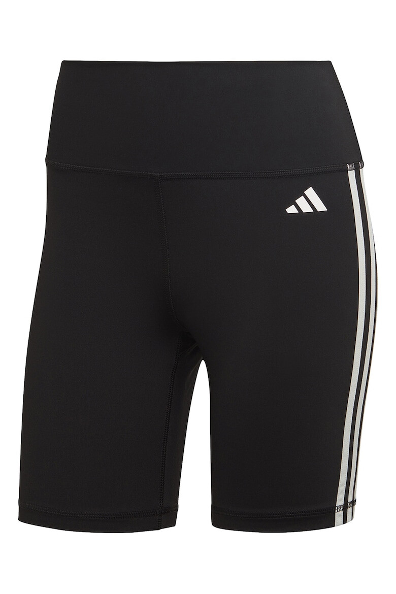 adidas Performance Colanti scurti cu talie inalta pentru antrenament Essentials 3-Stripes - Pled.ro