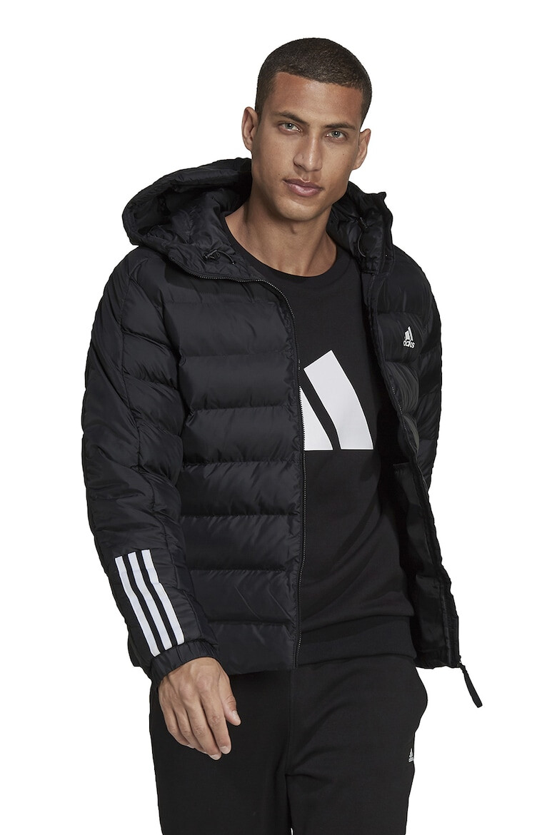 adidas Sportswear Geaca cu aspect matlasat si model cu 3 dungi Itavic - Pled.ro