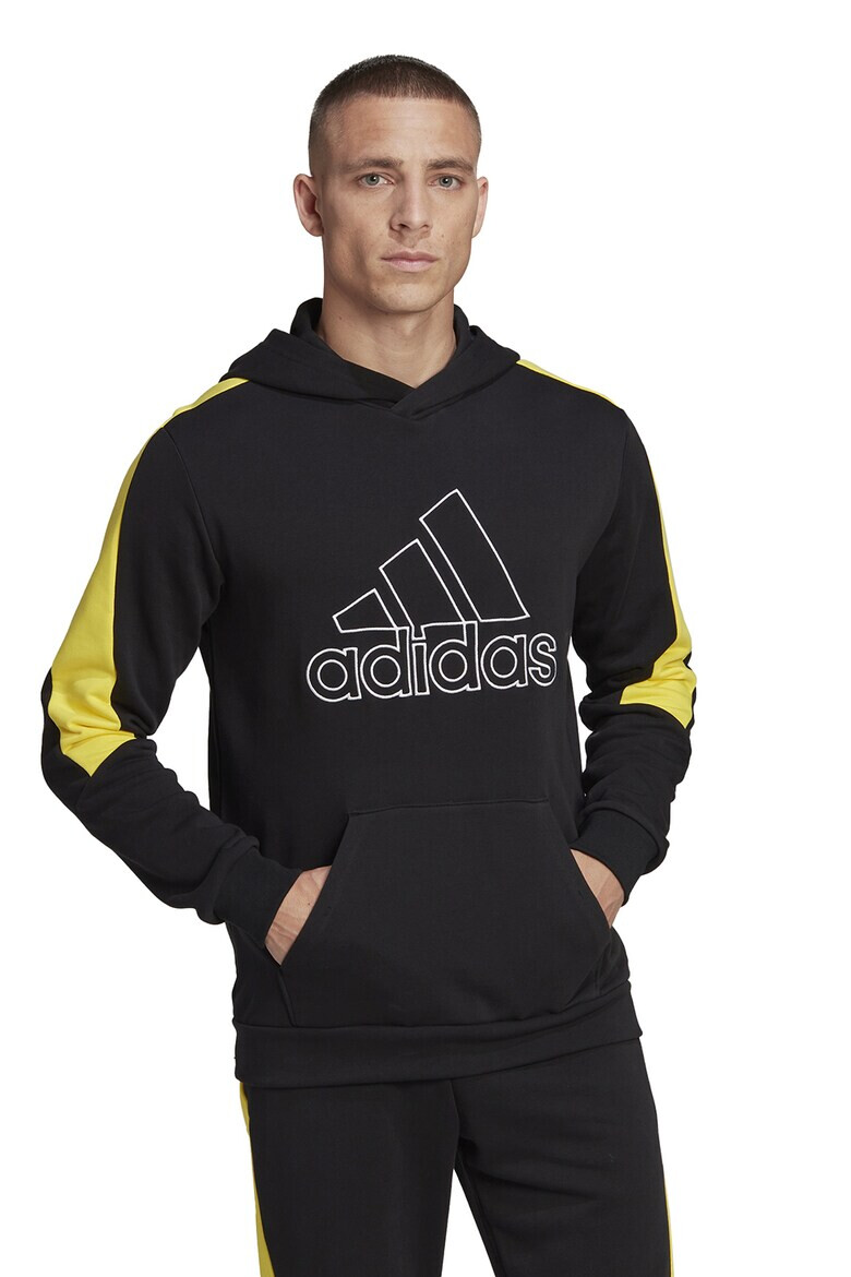 adidas Sportswear Hanorac cu buzunar kangaroo si logo - Pled.ro