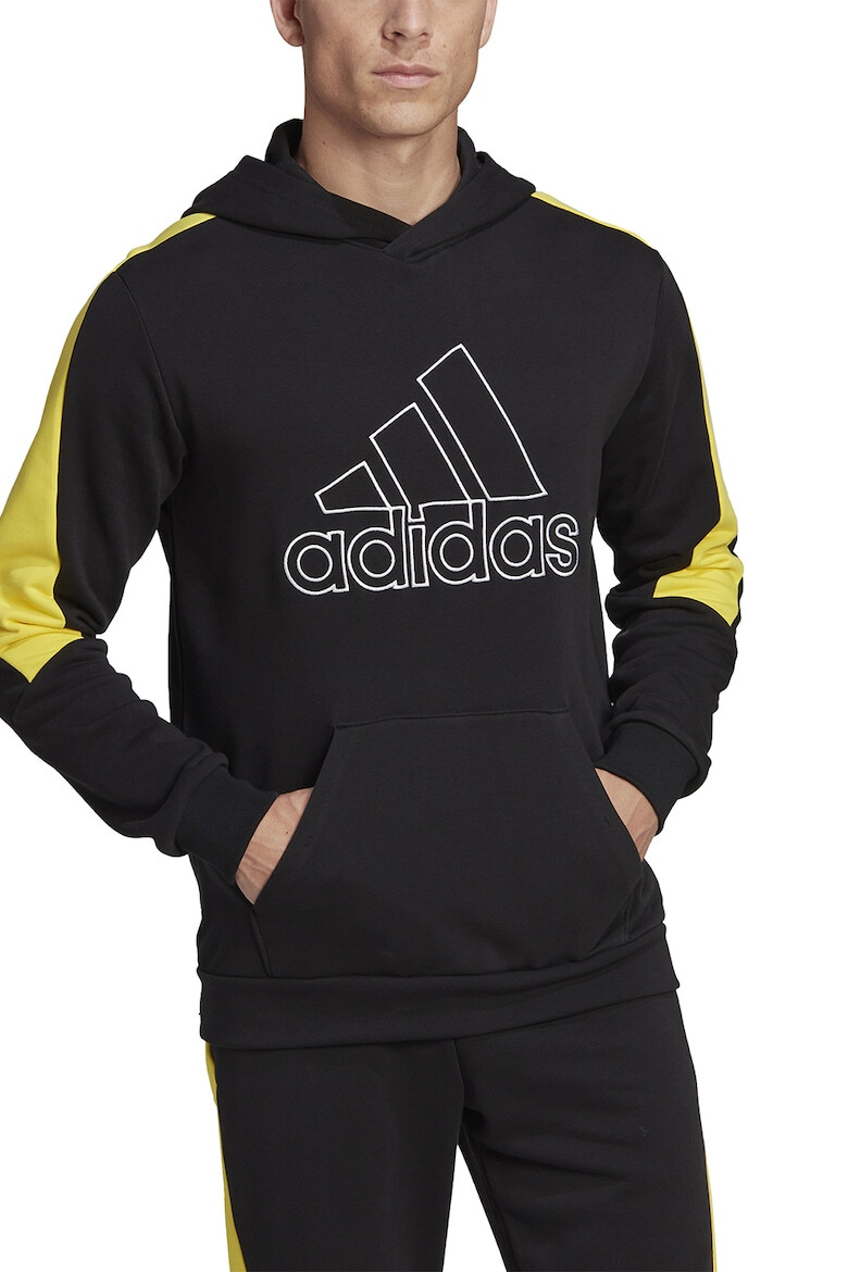 adidas Sportswear Hanorac cu buzunar kangaroo si logo - Pled.ro