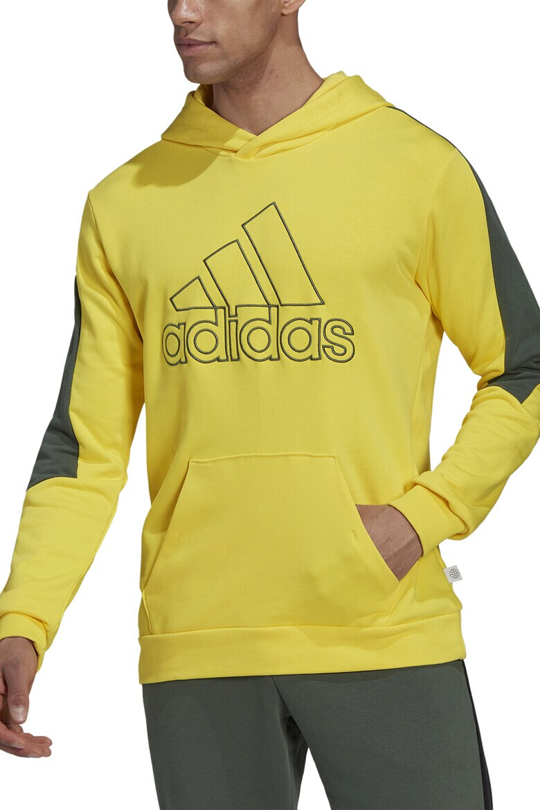 adidas Sportswear Hanorac cu buzunar kangaroo si logo - Pled.ro