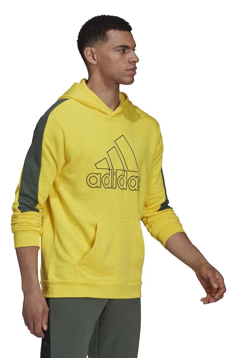 adidas Sportswear Hanorac cu buzunar kangaroo si logo - Pled.ro