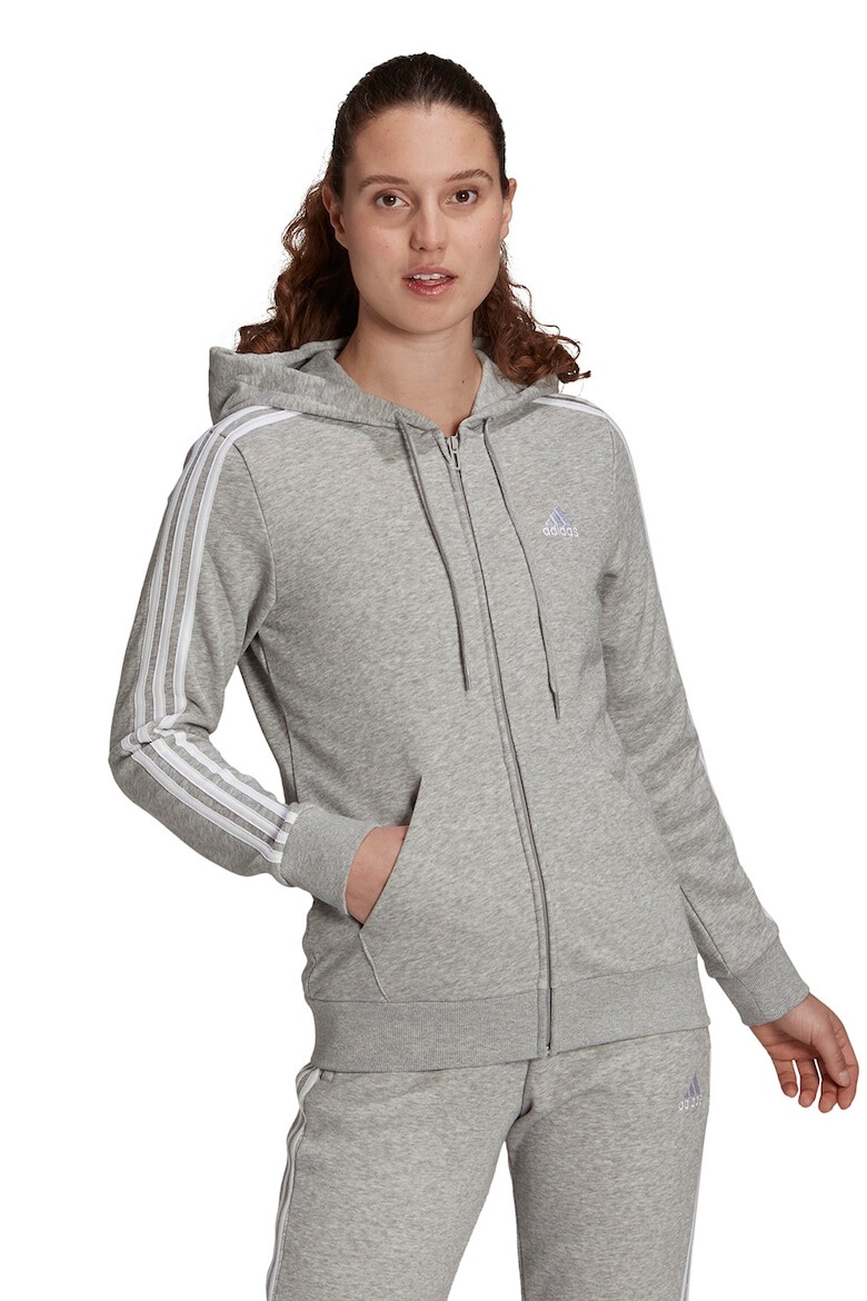 adidas Sportswear Hanorac cu fermoar si broderie logo - Pled.ro