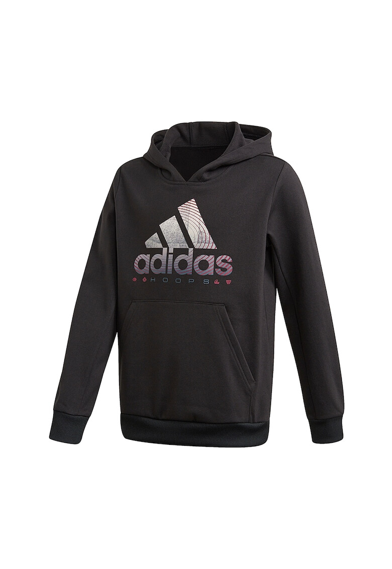 adidas Performance Hanorac cu imprimeu logo pentru baschet - Pled.ro