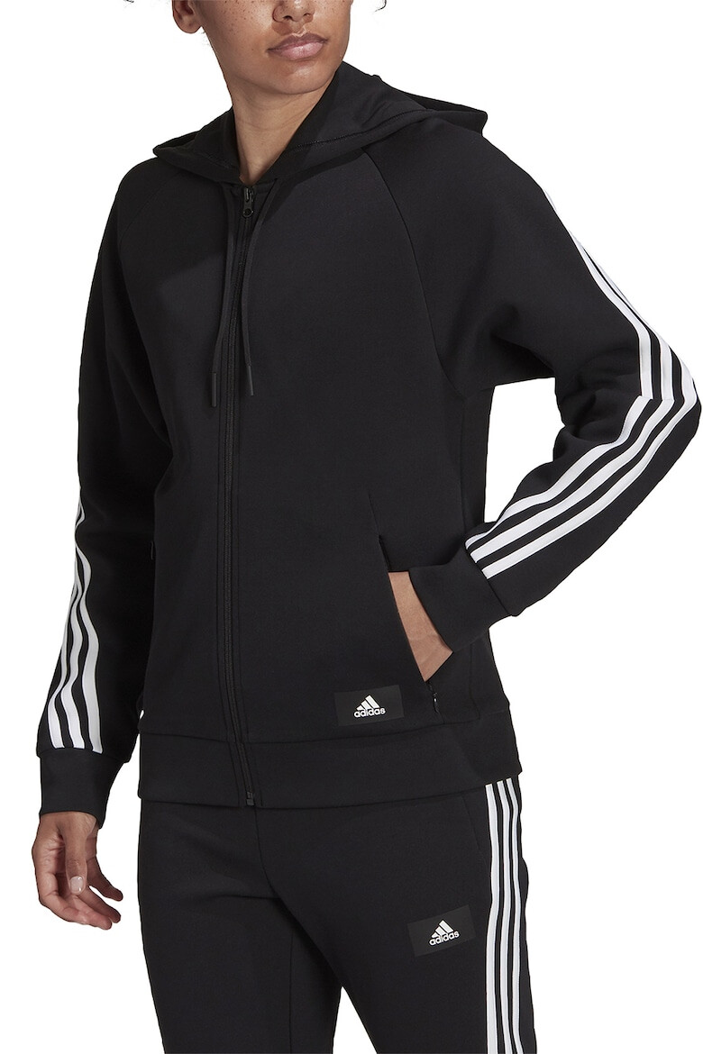 adidas Sportswear Hanorac din amestec de bumbac cu maneci raglan - Pled.ro