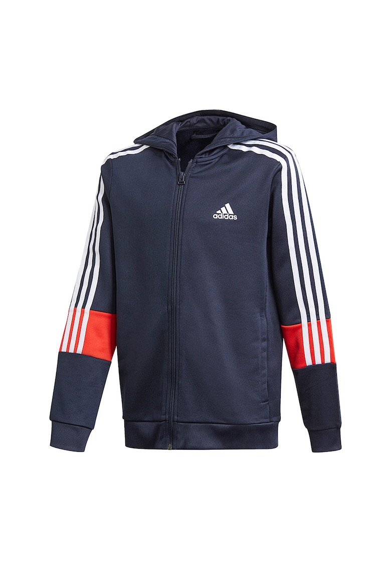 adidas Performance Hanorac din material ce indeparteaza umezeala cu fermoar Aeroready - Pled.ro