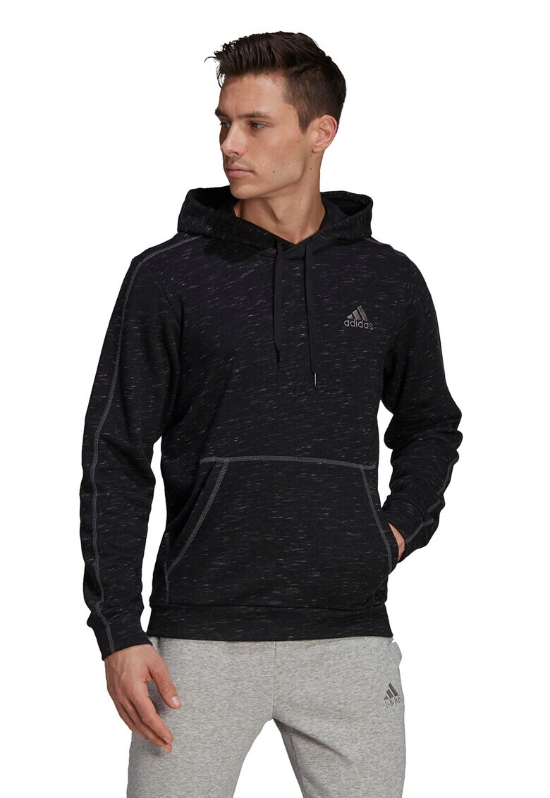 adidas Performance Hanorac regular fit cu buzunar kangaroo Essentials Mélange - Pled.ro