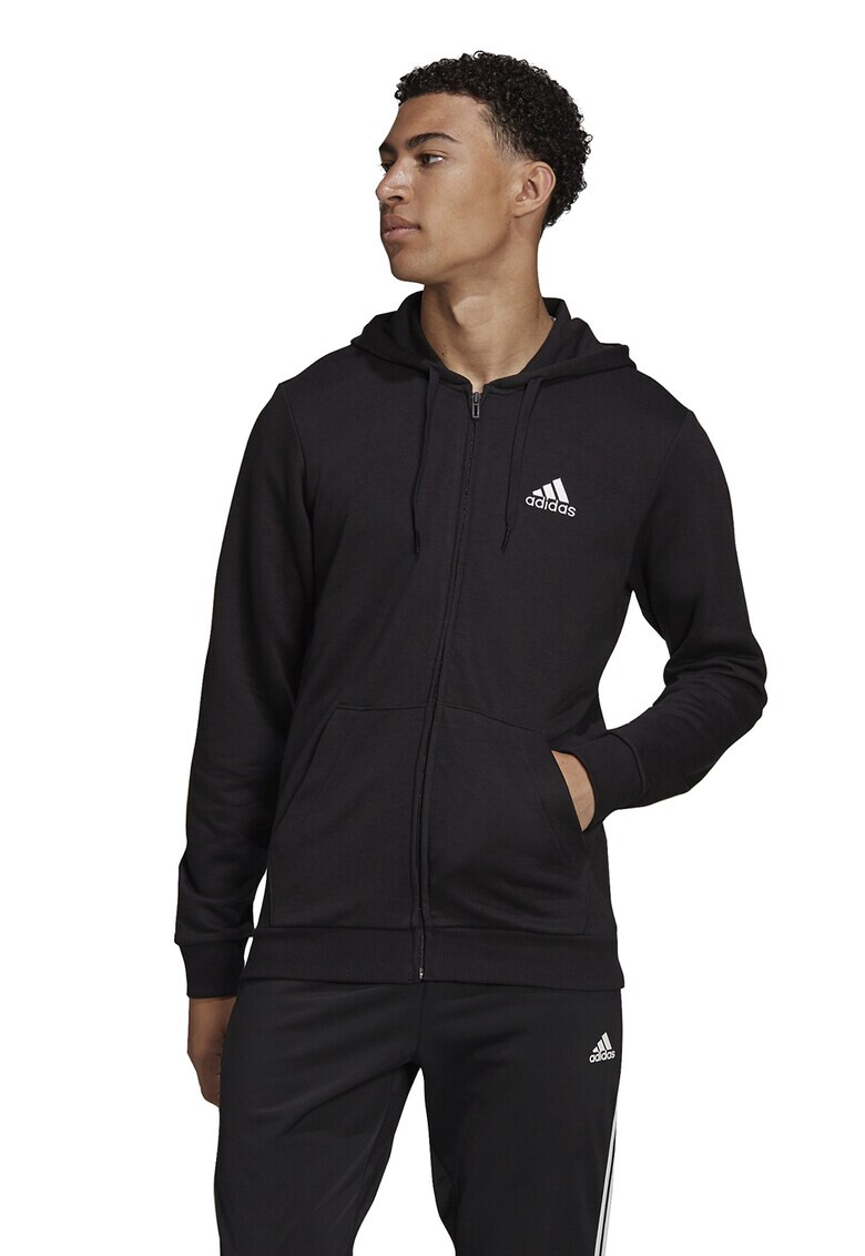 adidas Performance Hanorac cu logo si fermoar Essentials - Pled.ro