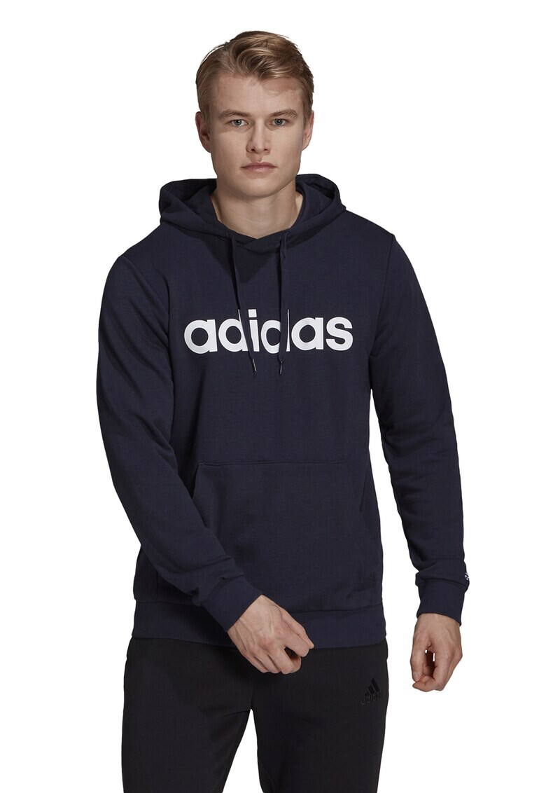 adidas Performance Hanorac regular fit cu imprimeu logo contrastant Essentials - Pled.ro