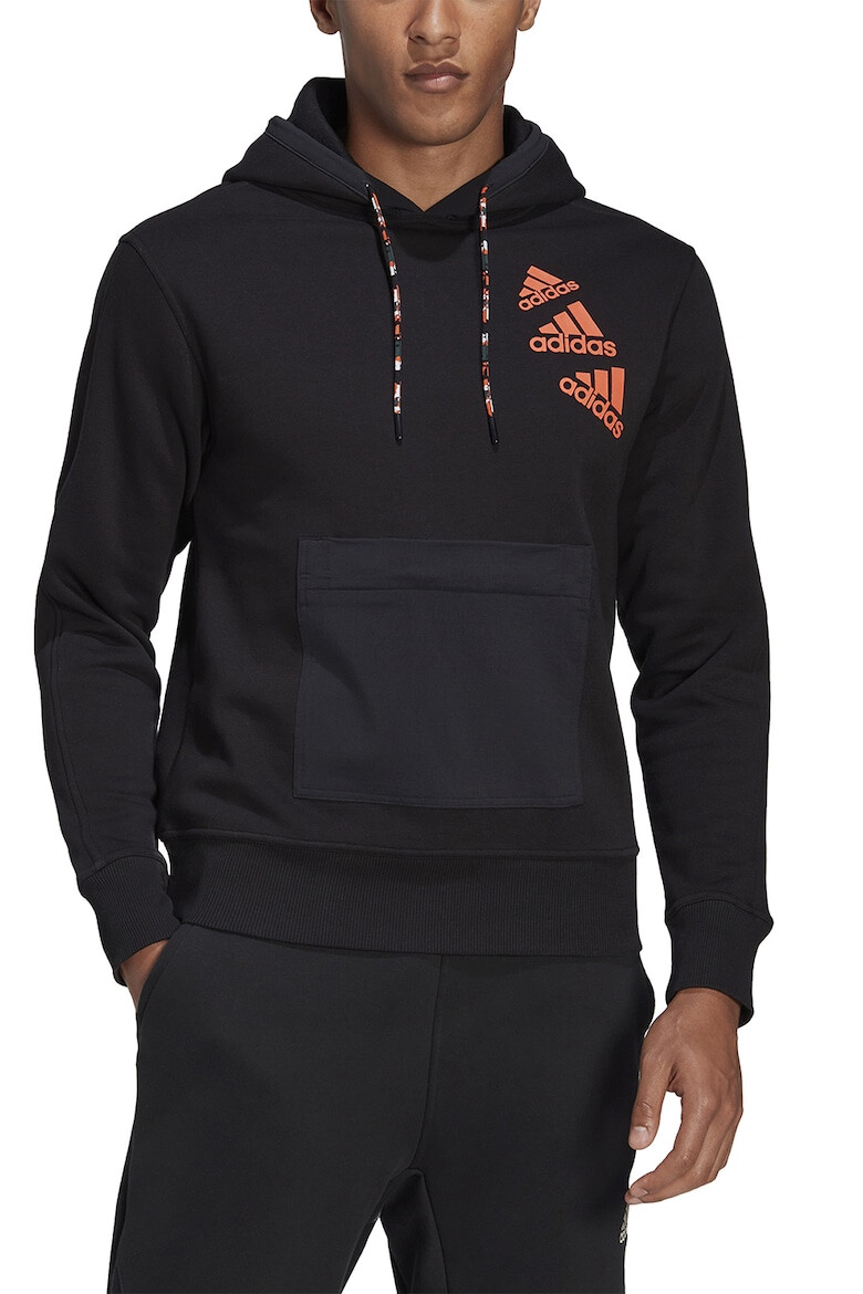 adidas Sportswear Hanorac unisex din amestec de bumbac cu imprimeu logo - Pled.ro