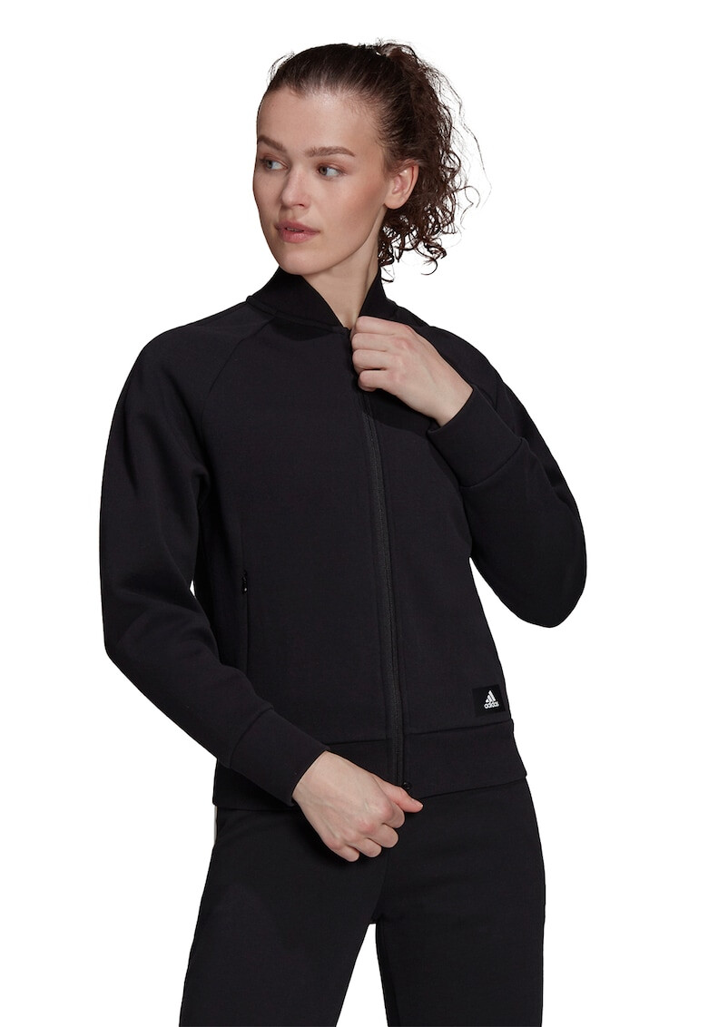 adidas Performance Jacheta bomber cu fermoar - Pled.ro