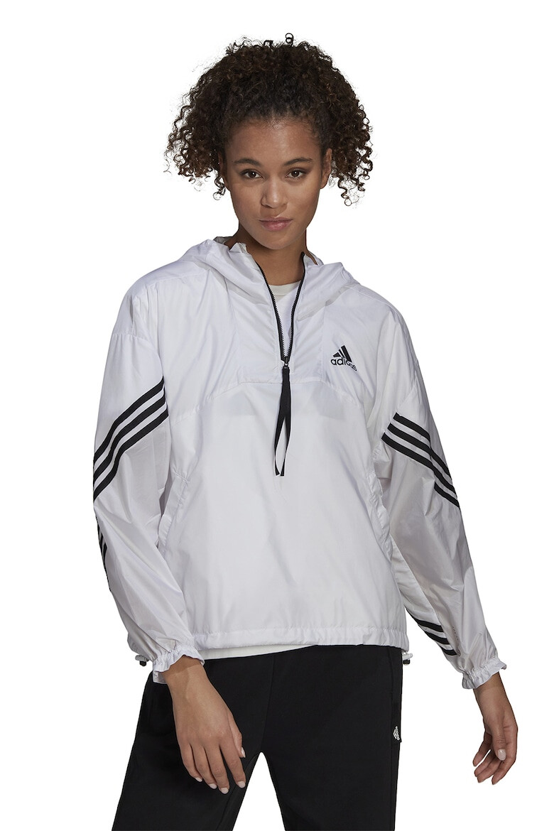 adidas Sportswear Jacheta cu fermoar scurt si gluga - Pled.ro