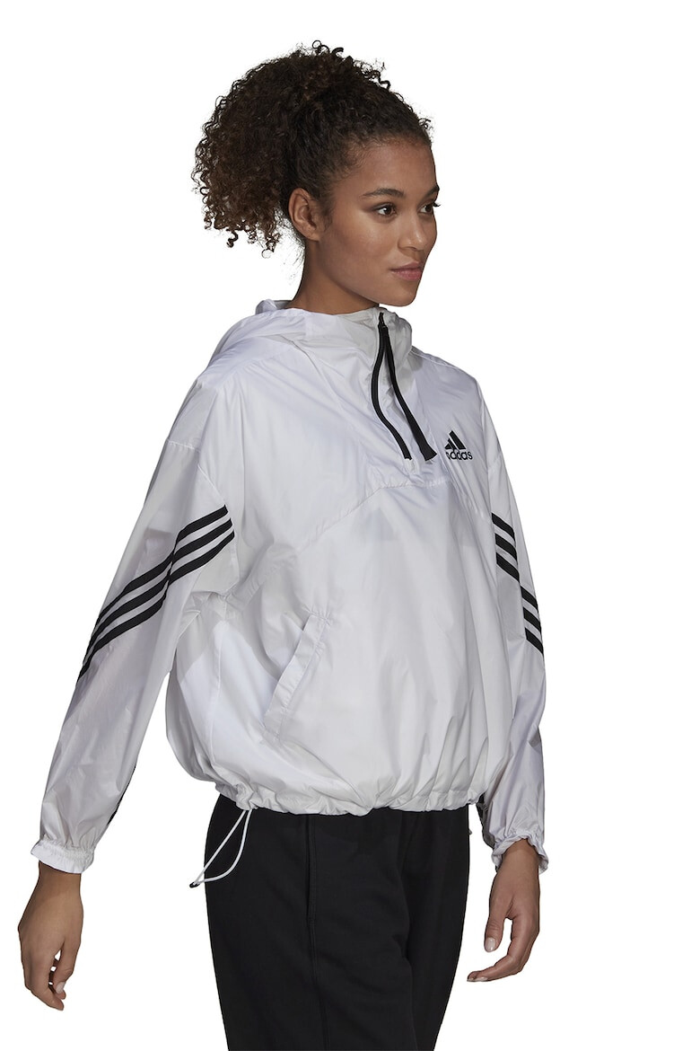 adidas Sportswear Jacheta cu fermoar scurt si gluga - Pled.ro