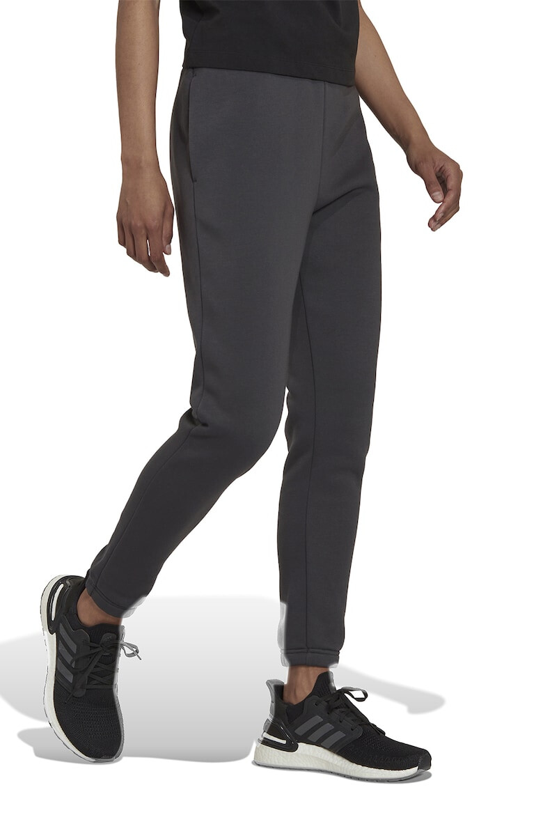 adidas Sportswear Pantaloni conici din amestec de bumbac organic cu buzunare laterale - Pled.ro