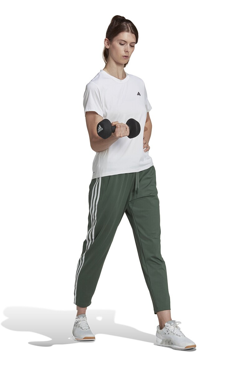 adidas Performance Pantaloni crop cu croiala conica pentru antrenament - Pled.ro