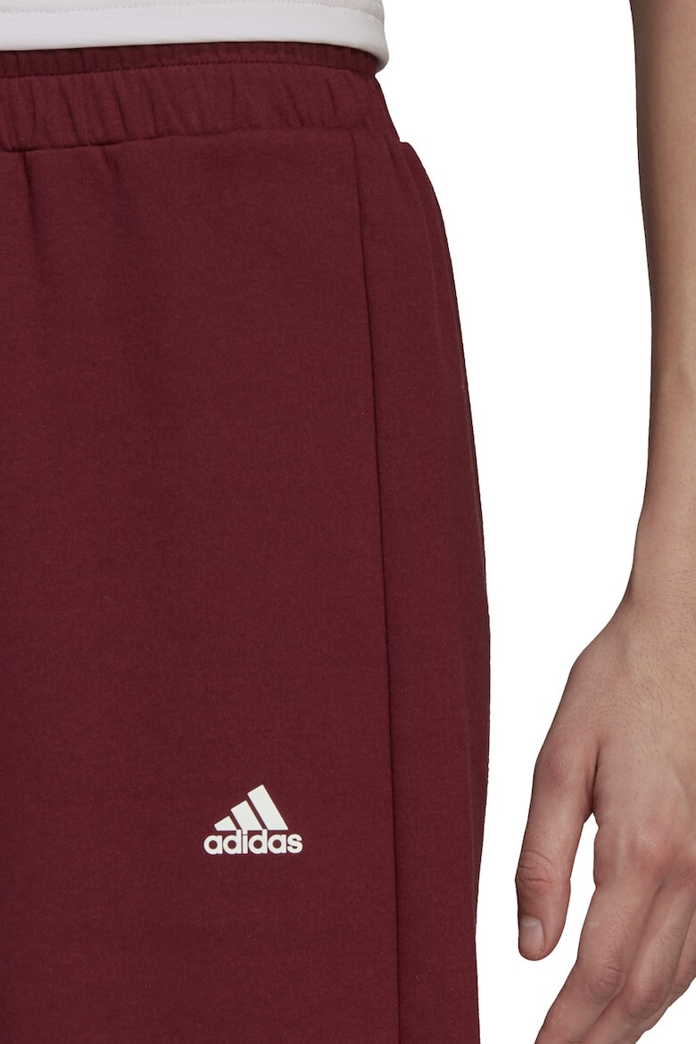 adidas Performance Pantaloni crop cu talie elastica pentru yoga - Pled.ro