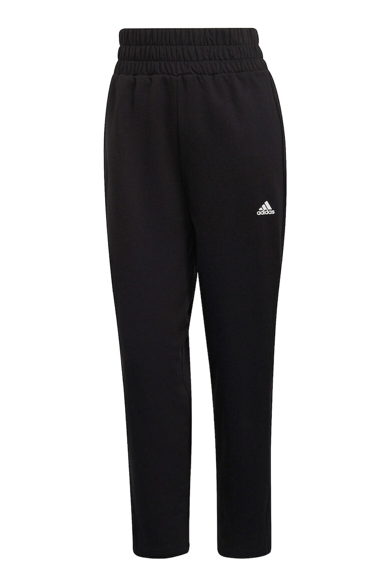 adidas Performance Pantaloni crop cu talie elastica pentru yoga - Pled.ro