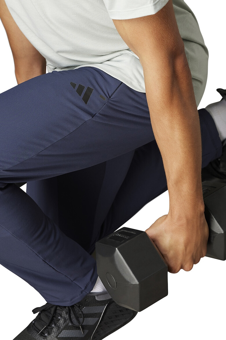 adidas Performance Pantaloni cu buzunare cu fermoar pentru fitness - Pled.ro