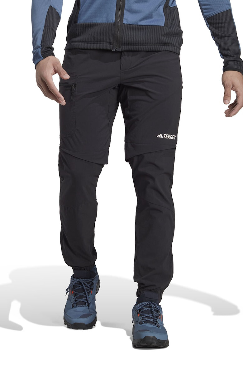 adidas Performance Pantaloni cu talie ajustabila cu fermoar pentru drumetii Utilitas - Pled.ro