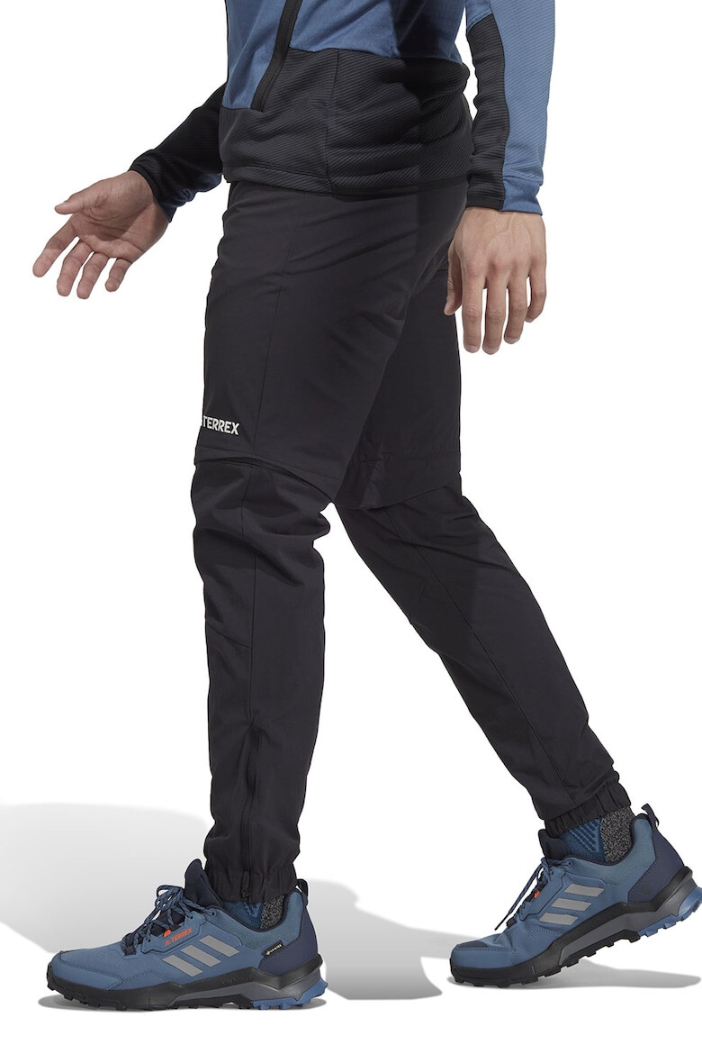 adidas Performance Pantaloni cu talie ajustabila cu fermoar pentru drumetii Utilitas - Pled.ro