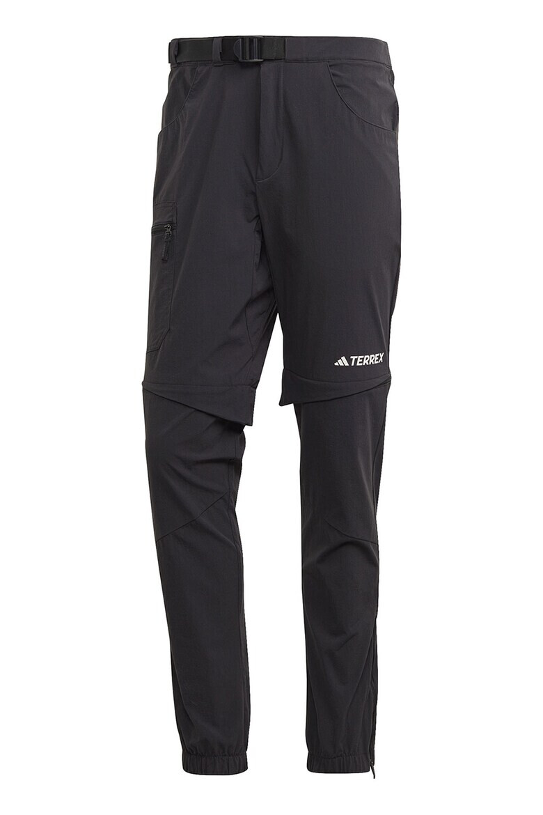 adidas Performance Pantaloni cu talie ajustabila cu fermoar pentru drumetii Utilitas - Pled.ro