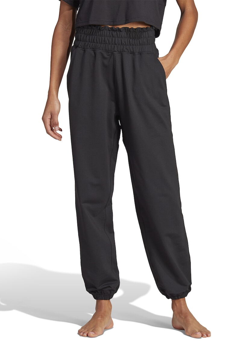 adidas Performance Pantaloni cu talie inalta Studio Yoga - Pled.ro