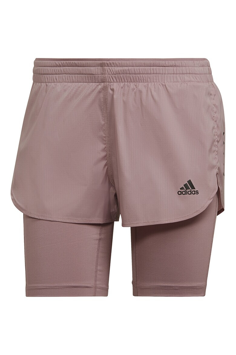 adidas Performance Pantaloni scurti cu aspect 2 in 1 pentru alergare - Pled.ro