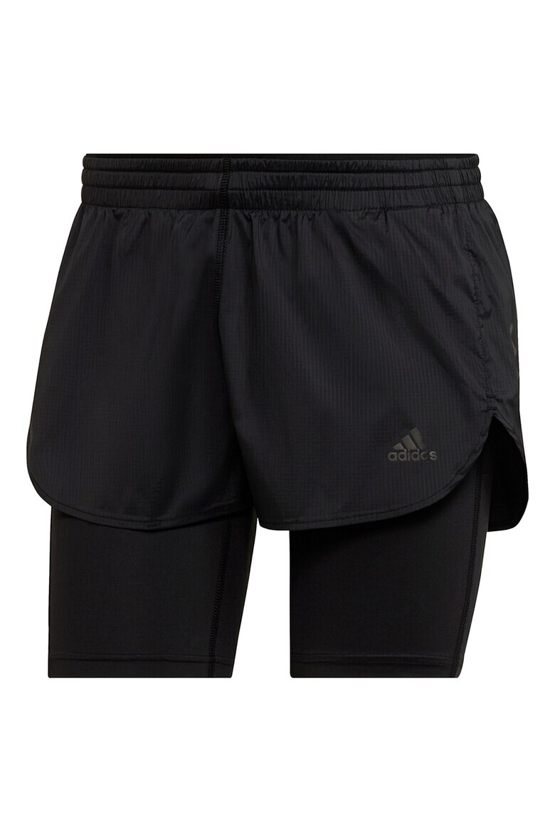 adidas Performance Pantaloni scurti cu aspect 2 in 1 pentru alergare - Pled.ro