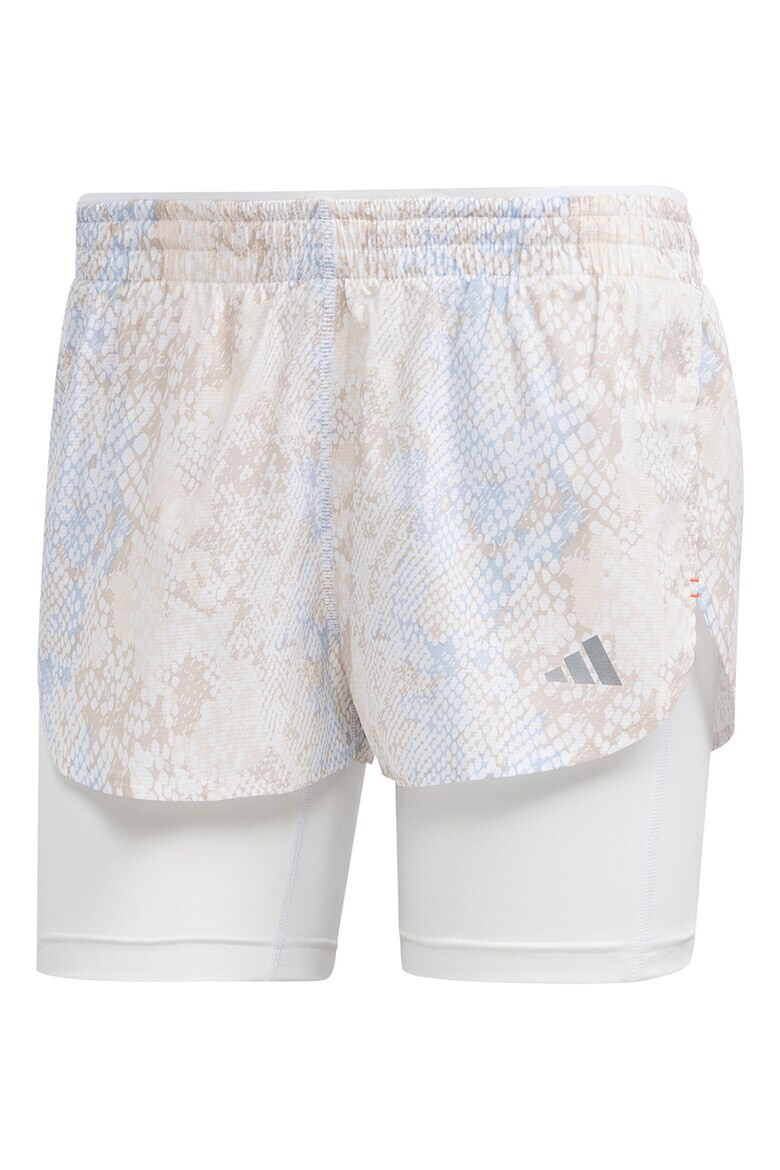 adidas Performance Pantaloni scurti cu model 2in1 pentru alergare Run Fast - Pled.ro