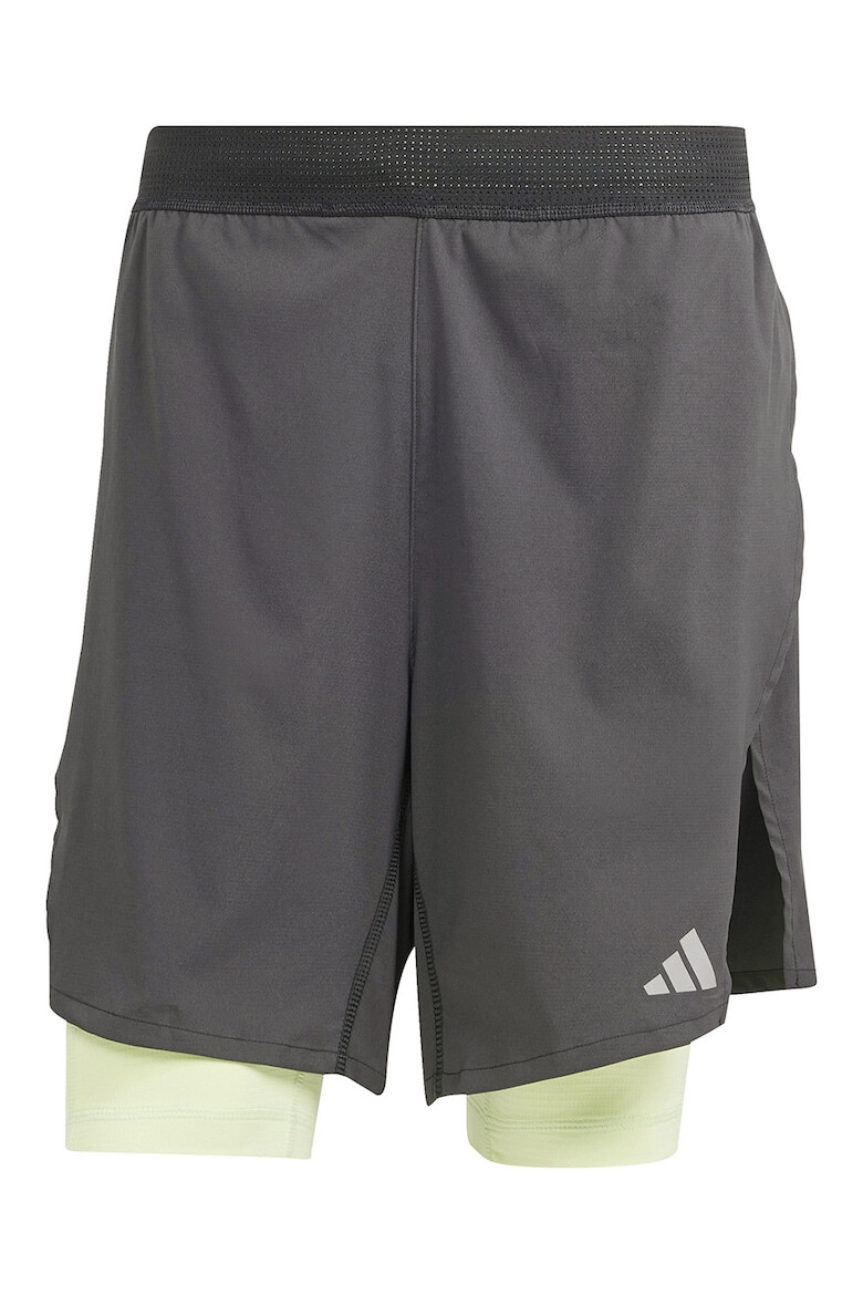 adidas Performance Pantaloni scurti pentru antrenament HIIT Elev 2-in-1 - Pled.ro