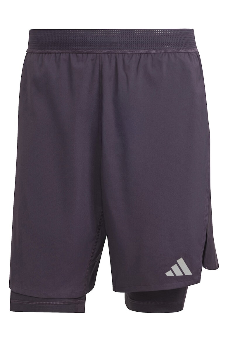 adidas Performance Pantaloni scurti pentru antrenament HIIT Elev 2-in-1 - Pled.ro