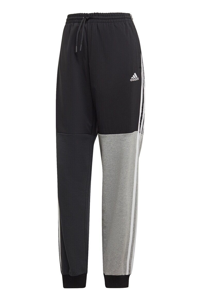 adidas Sportswear Pantaloni sport cu logo si model colorblock - Pled.ro