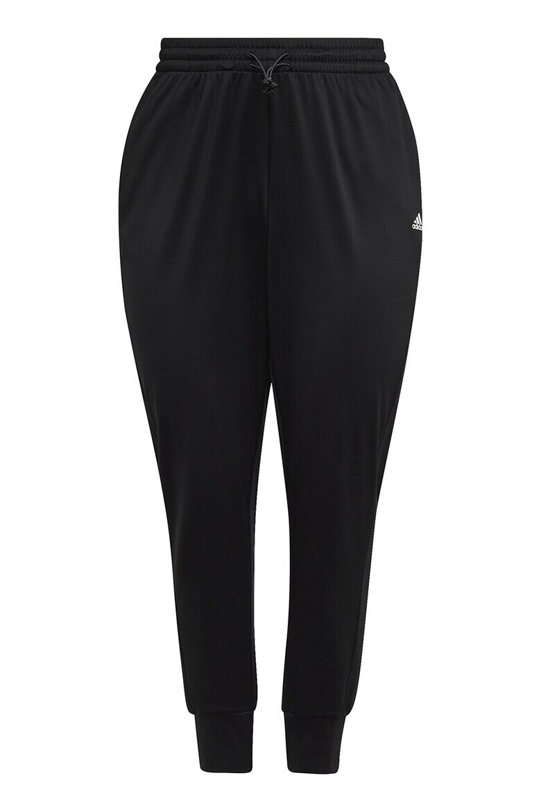 adidas Performance Pantaloni sport cu snur si buzunare laterale pentru fitness - Pled.ro