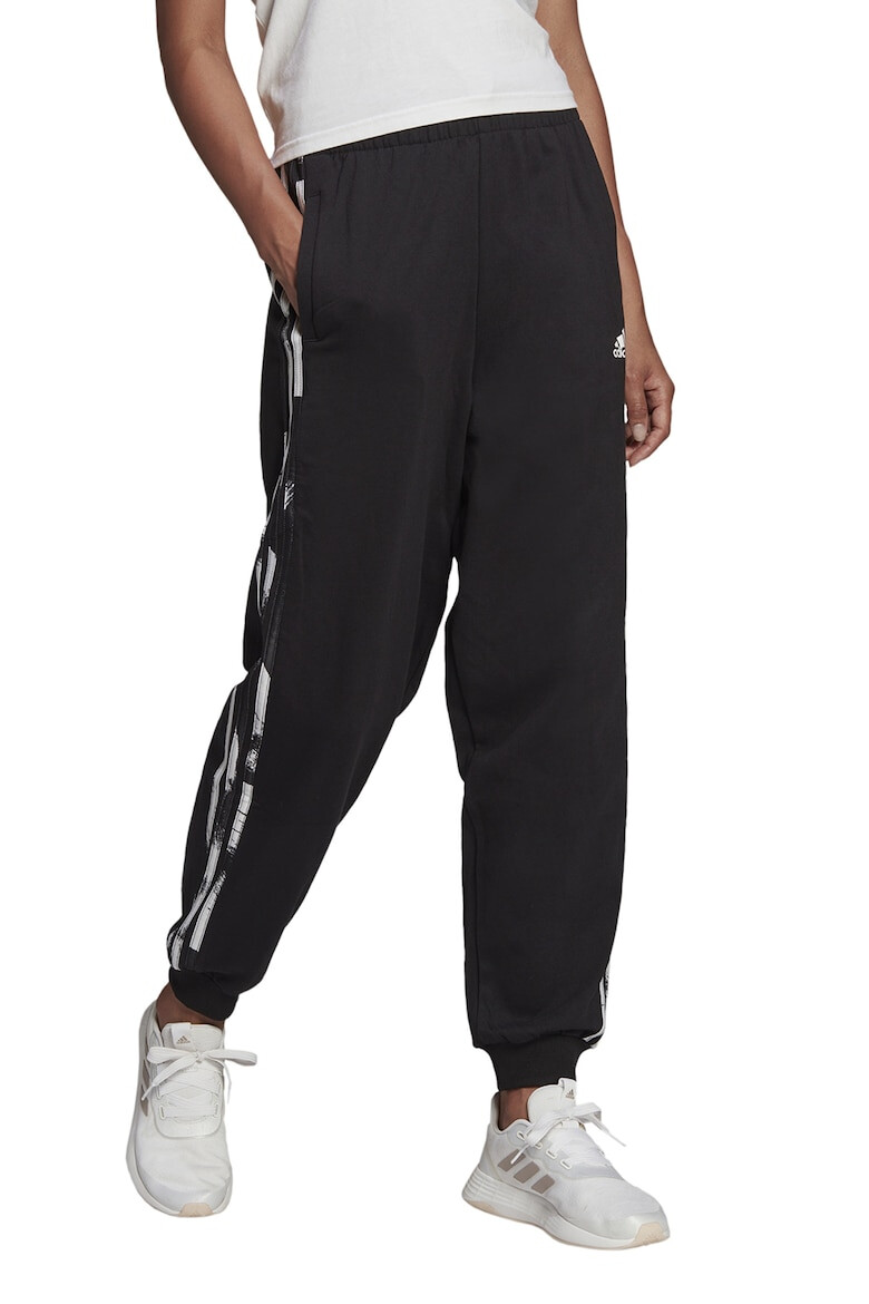 adidas Sportswear Pantaloni sport lejeri cu imprimeu 3-Stripes - Pled.ro