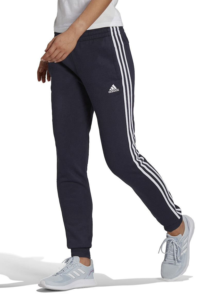 adidas Sportswear Pantaloni sport cu croiala conica si 3 dungi Essentials - Pled.ro