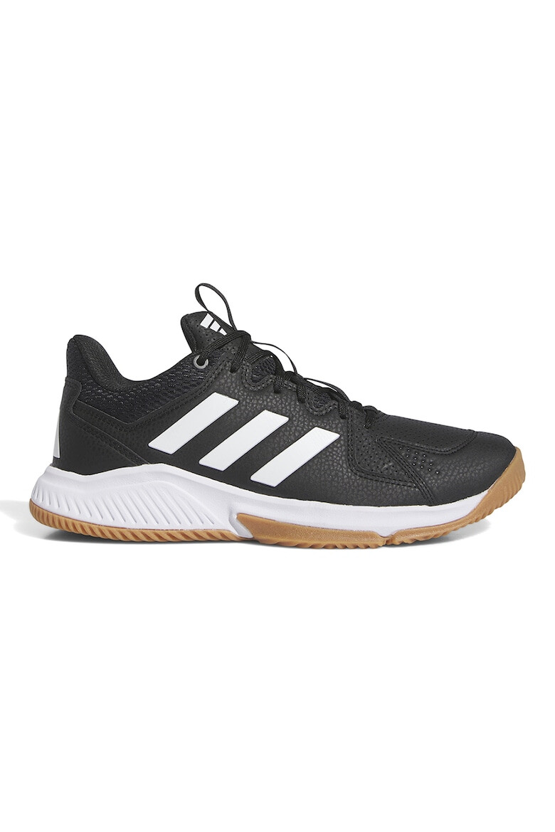 adidas Performance Pantofi de piele ecologica cu insertii textile pentru handbal Court Flight - Pled.ro