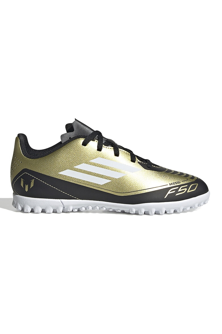 adidas Performance Pantofi de piele ecologica pentru fotbal F50 Club Messi - Pled.ro