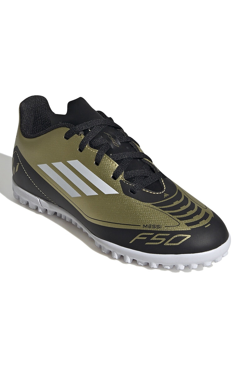 adidas Performance Pantofi de piele ecologica pentru fotbal F50 Club Messi - Pled.ro