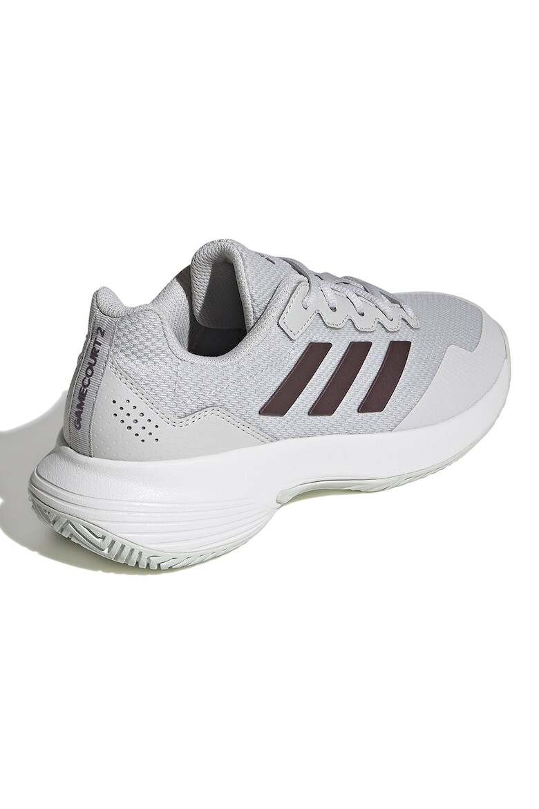 adidas Performance Pantofi de plasa cu insertii de material sintetic pentru tenis Gamecourt 2 - Pled.ro