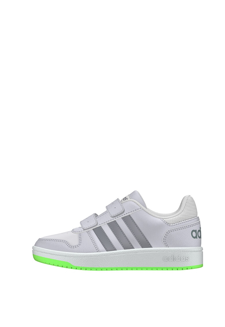 adidas Performance Pantofi sport din piele ecologica cu logo Hoops 2.0 - Pled.ro