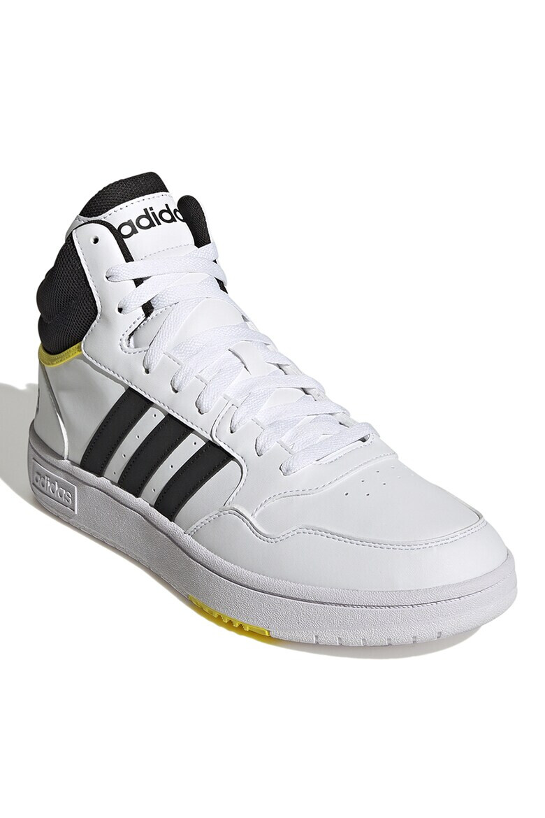 adidas Sportswear Pantofi sport mid-high de piele ecologica si material textil Hoops 3.0 - Pled.ro