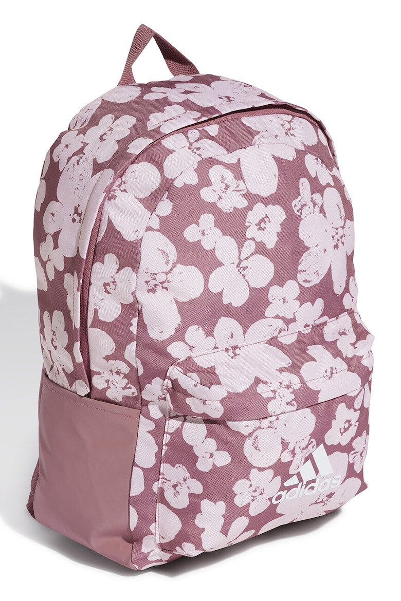 adidas Performance Rucsac cu imprimeu floral si buzunare frontal - Pled.ro