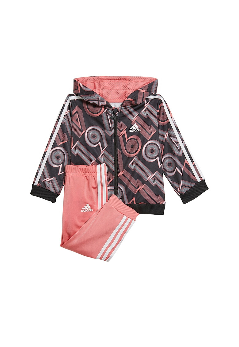 adidas Performance Set de hanorac cu fermoar si pantaloni de trening - Pled.ro