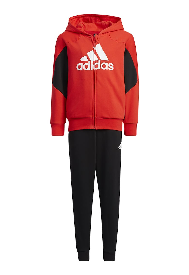 adidas Performance Set de hanorac si pantaloni sport cu imprimeu logo - Pled.ro